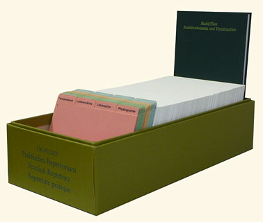 Rudolf Flury: Practical Repertory- Card Index System