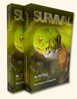 Rajan Sankaran: Survival the Reptile - Volume 1 and 2 - Imperfect copy