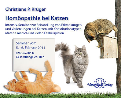 Christiane P. Krüger: Homöopathie bei Katzen - Katzenseminar - 8 DVDs