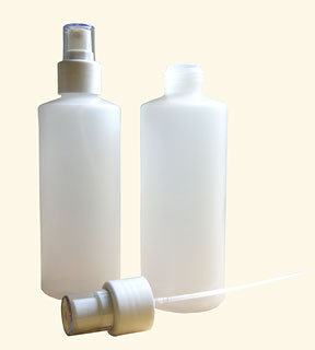 Gläschen: 200ml-Kosmetikflaschen, mit Zerstäuber - 10 Stück