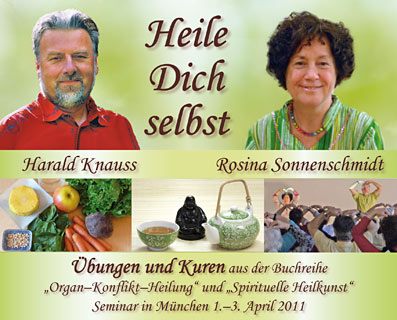 Harald Knauss / Rosina Sonnenschmidt: Heile Dich selbst - 7 DVD's