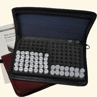 Apotheke: 120er Mini Apo - Die kleinste Taschenapotheke der Welt - schwarz