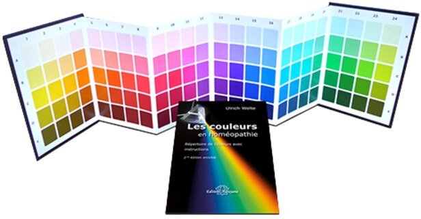 Ulrich Welte: Les couleurs en homéopathie - Set