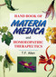 Handbook of Materia Medica & Homoeopathic Therapeutics