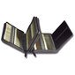 120er Apotheke mit leeren braunen Gläschen - Soft-Nappa-Leder /