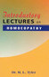 Introductory Lectures on Homoeopathy / Margaret Lucy Tyler