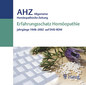 Allgemeine Hom&ouml;opathische Zeitung: Erfahrungsschatz Hom&ouml;opathie / AHZ