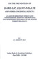 On the Prevention of Hare-Lip, Cleft-Palate and other Congenital Defects
