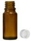 Braunglasfläschchen 30 ml mit Verschluss und Tropfer U1 / Gläschen