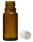 Braunglasfläschchen 30 ml mit Verschluss und Tropfer U1 / Gläschen