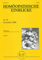 Homöopathische Einblicke No.76 / Dezember 2008 /  Zeitschrift