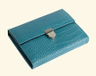 Taschenapotheke: 60er Apotheke in Kunstleder - Croco-Design