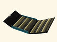 Taschenapotheke: 120er Apotheke in Kunstleder - Croco-Design