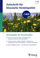 Zeitschrift für klassische Homöopathie 2009/4 / ZKH Zeitschrift für klassische Homöopathie 2009/4 / ZKH