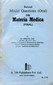 Solved Model Questions (Oral) on Materia Medica (Final) / Eswara Das