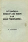 International Homoeopathic Forum for Cough Personalities / M. Fayazuddin International Homoeopathic Forum for Cough Personalities / M. Fayazuddin