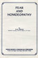 Fear and Homoeopathy / Douglas Gibson Fear and Homoeopathy / Douglas Gibson