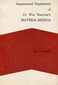 Augmented Supplement of Dr. W. M. Boericke's Materia Medica / K.D. Kanodia Augmented Supplement of Dr. W. M. Boericke's Materia Medica / K.D. Kanodia