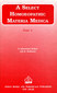A Select Homoeopathic Materia Medica / Ajit Kulkarni A Select Homoeopathic Materia Medica / Ajit Kulkarni