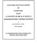 Analysis and Evaluation of Symptoms With A Concept of Dr. R.P. Patel's Homoeopathic Expert System / Ramanlal P. Patel Analysis and Evaluation of Symptoms With A Concept of Dr. R.P. Patel's Homoeopathic Expert System / Ramanlal P. Patel