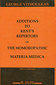 Additions to Kent's Repertory / George Vithoulkas