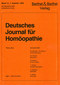 Deutsches Journal für Homöopathie Band 12 / Zeitschrift Deutsches Journal für Homöopathie Band 12 / Zeitschrift