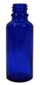 Blauglasfläschchen 30 ml mit Verschluss und Tropfer U2 / Gläschen