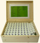 Homeoplant: Holzkasten f&uuml;r gro&szlig;es Homeoplant Pr&auml;parate Set, 30 ml Fl&auml;schchen