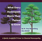 What Every Homeopath Wants Their Patient to Know / Amy Rothenberg