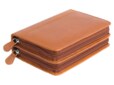 120er Apotheke leer - Nappaleder Naturgerbung cognac - Bioleder / Taschenapotheke