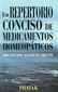 Un Repertorio conciso de Medicamentos Homeopáticos / S.R. Phatak