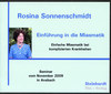 Miasmatische Homöopathie - Einführung in die Miasmatik - 5 CD's / Rosina Sonnenschmidt