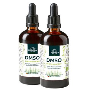 2er-Sparset: DMSO 99,99 %  - 2 x 100 ml - von Unimedica