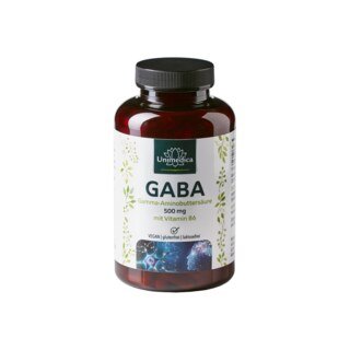 GABA - 500 mg - 200 Kapseln - von Unimedica