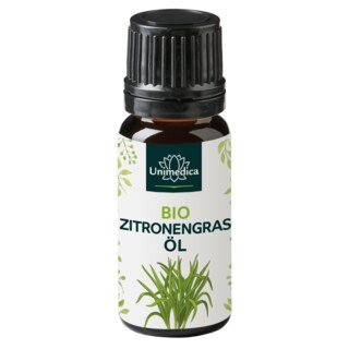 Bio Zitronengras (Lemongrass) - natürliches ätherisches Öl, 10 ml von Unimedica