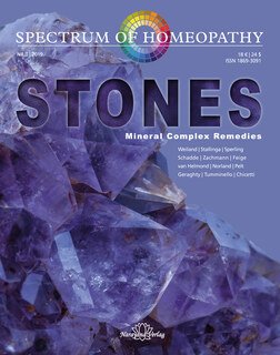 Spectrum of Homeopathy 2019-3, STONES - Mineral Complex Remedies - E-Book