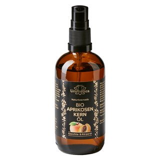 Bio Aprikosenkernöl - Gesichts- und Körperöl - 100 ml  - von Unimedica