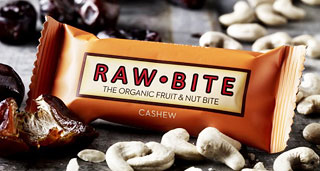 Raw Bite Riegel Bio - Cashew - 50 g