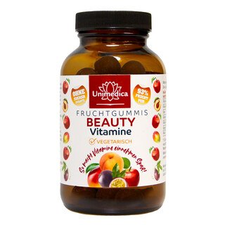 Beauty Vitamine - Fruchtgummis - 60 Gummis - von Unimedica