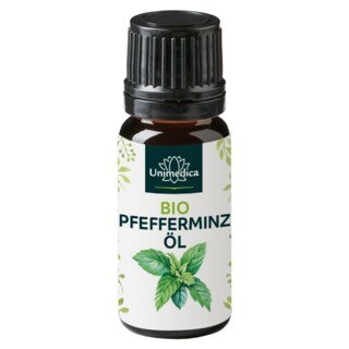 Bio Pfefferminze - natürliches ätherisches Öl - 10 ml - von Unimedica