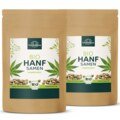 2er-Sparset: Bio Hanfsamen - ungeschält - naturbelassen -  2 x 500 g - von Unimedica
