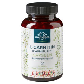 L-Carnitin (Carnipure®) - 740 mg - 120 Kapseln - von Unimedica/