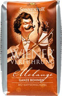 Kaffee Melange ganze Bohne Bio "Wiener Verführung" - 1 kg/