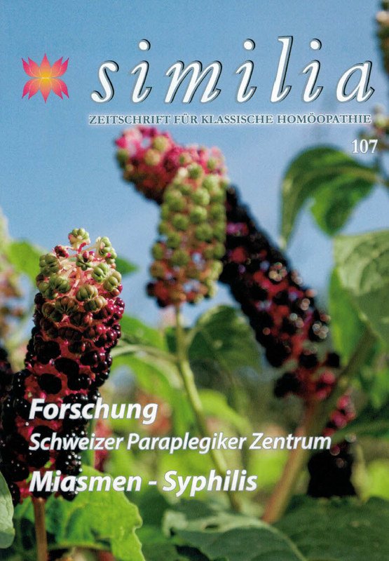 Similia Nr. 107 3/2018 - Einzelheft