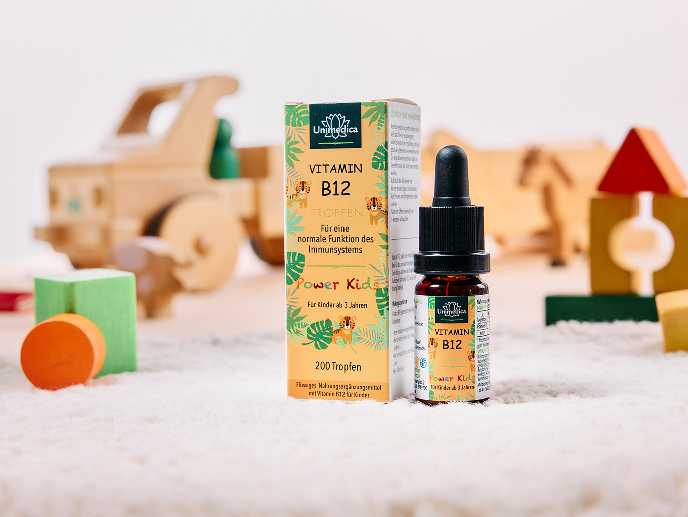 Power Kids - Vitamin B12 Tropfen - 10 ml - von Unimedica