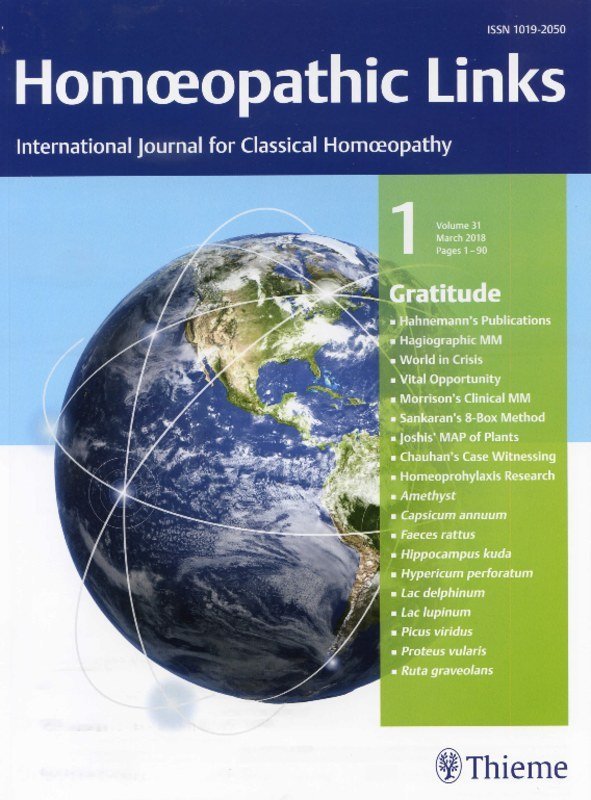 Homoeopathic Links 2018/1