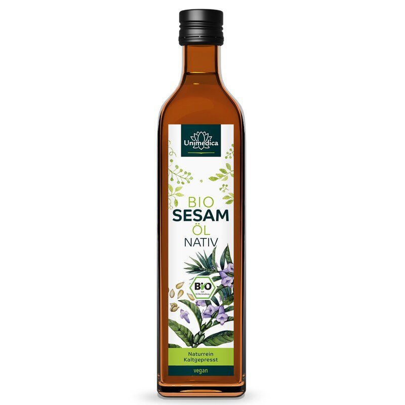 Bio Sesamöl - 500 ml - von Unimedica