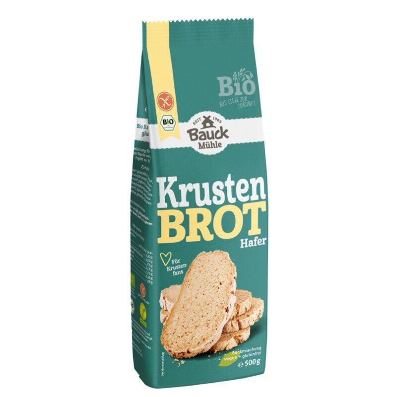 Krustenbrot Hafer bio - Bauck Hof - 500 g