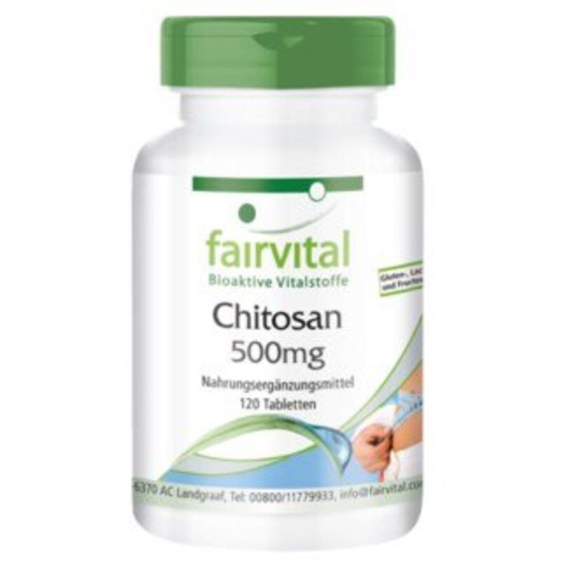 Chitosan - 500 mg - 120 Tabletten