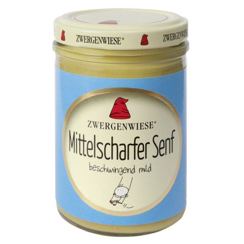 Mittelscharfer Senf bio - Zwergenwiese - 160 ml